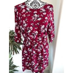 Bloemen print jurkje | h&m | Nieuw | Mt 44 | € 10