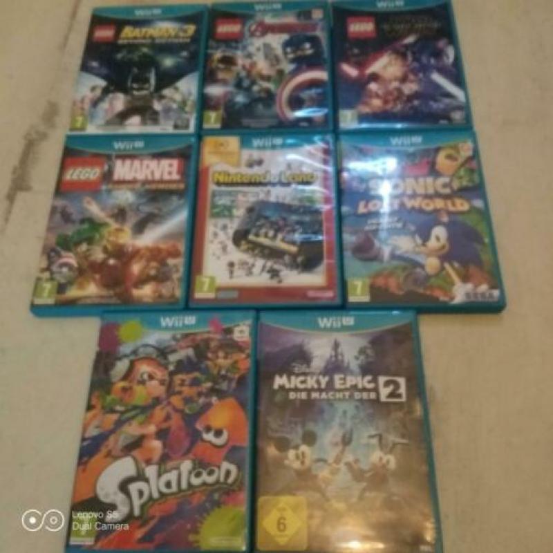 Wii u games collectie
