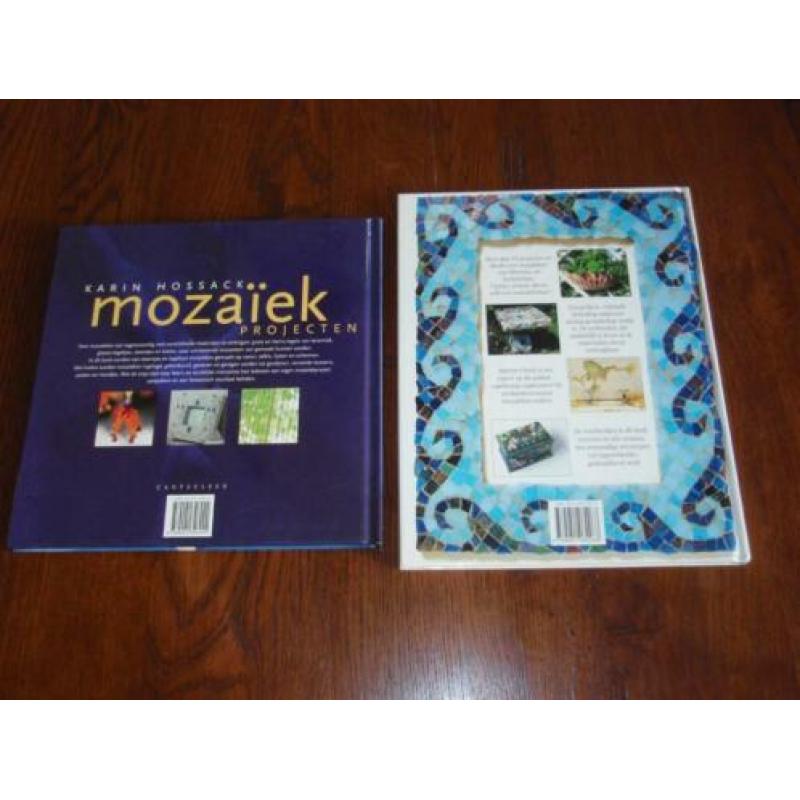 ?2 Boeken Mozaieken. Martin Cheek en Karin Hossack.