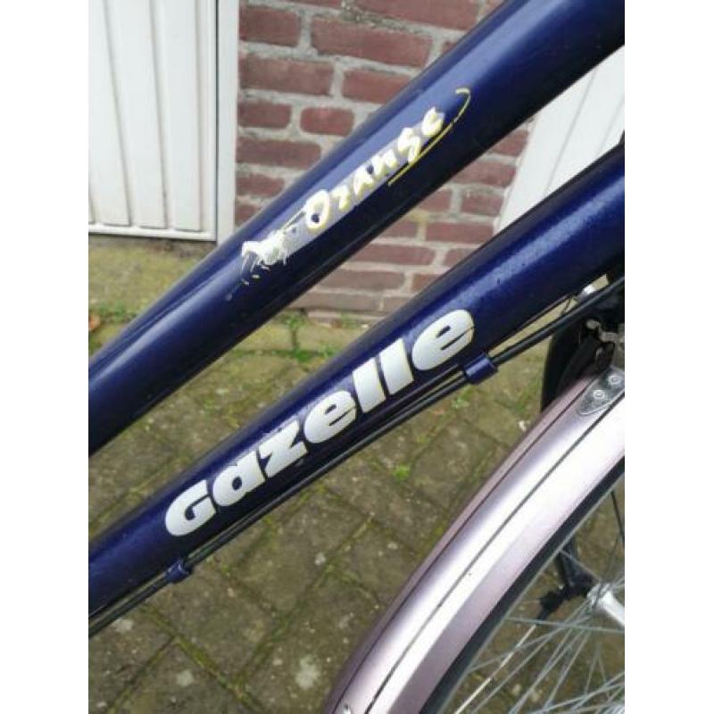 Mooie fijne gazelle Orange damesfiets