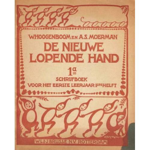 Antieke oefenschriftjes DE NIEUWE LOPENDE HAND 11 delen
