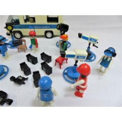 C 3 grote televisie set met tv wagen / vintage 4368 en 3531
