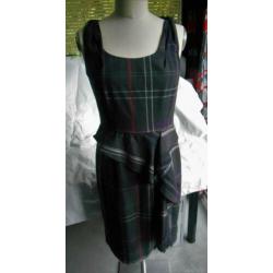 Next design geruite pencil jurk pin-up vintage retro mt M