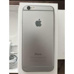 Aangeboden Apple iPhone 6 space grey 64GB 64 GB met doos