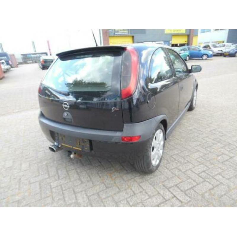 Opel Corsa 1.4-16V Sport , Opel Corsa 1.4-16.V Sport, leer /