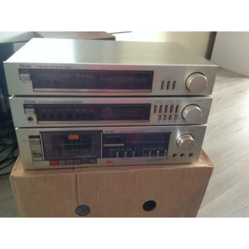 TEAC A-50 Stereo Integrated Amplifier ,T-50 AM/FM, V-33 Deek