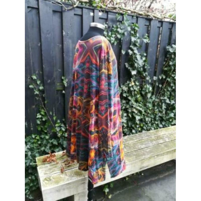 .Kleurige Tuniek Jurk X-Two XXL