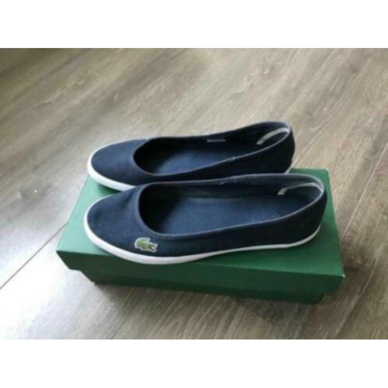 Lacoste ballerina's Marine Blauw (39)