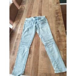 Biker jeans maat 30 Seven sisters