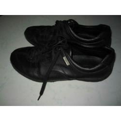 Portdance, dansschoenen, zwart leer, maat 39