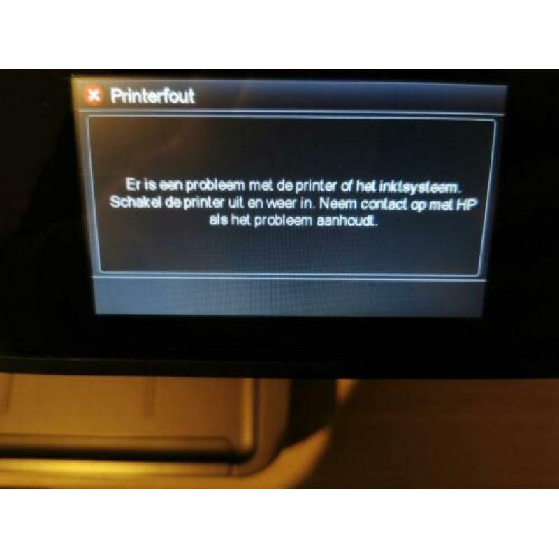HP Officejet Pro 8600 Plus all-in-one met printprobleem