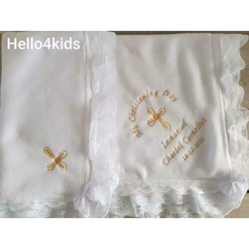 goud exclusief en modern doop dekens geboorte babyshower