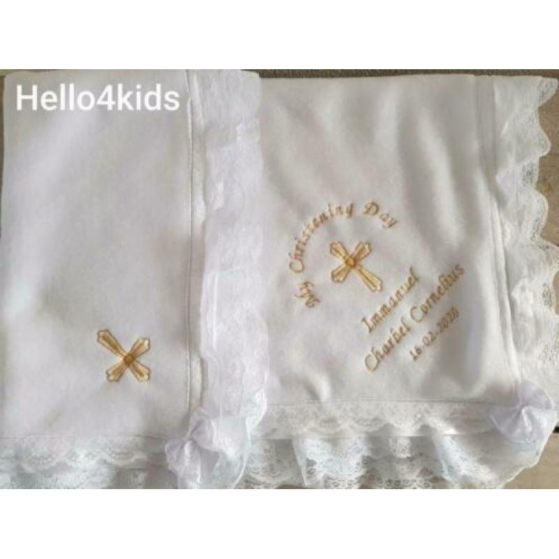 goud exclusief en modern doop dekens geboorte babyshower