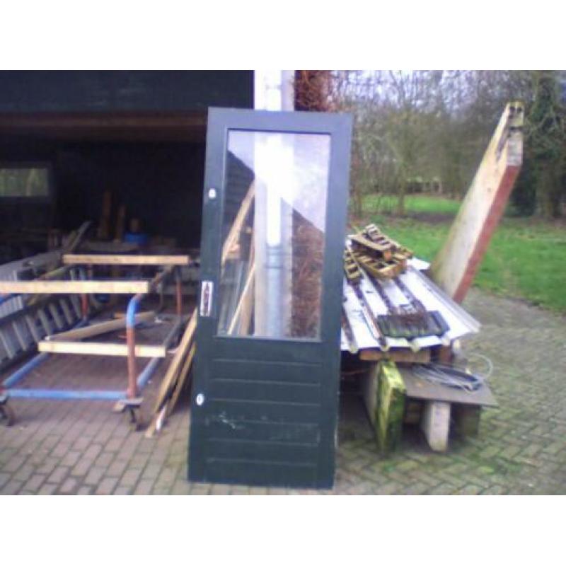 Buitendeur/ Achterdeur 825 × 2115 met borstwering (820mm)