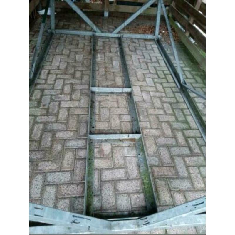 Botenbok gegalvaniseerd compleet