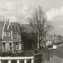 Foto Zaandam Troelstralaan ca 1960
