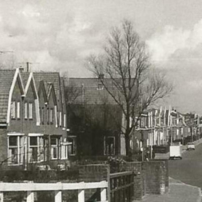 Foto Zaandam Troelstralaan ca 1960