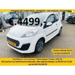 Peugeot 107 1.0 Access Basic ,Model 2014 , Nederlandse auto,