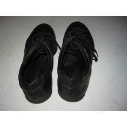 Portdance, dansschoenen, zwart leer, maat 39
