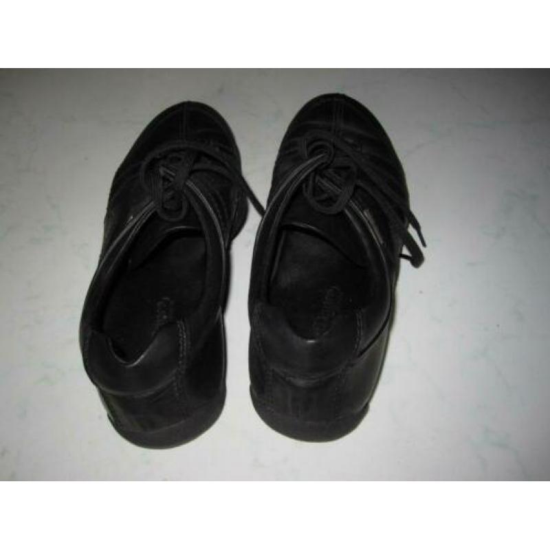 Portdance, dansschoenen, zwart leer, maat 39