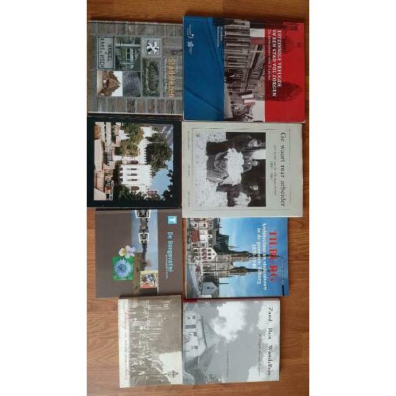Diverse boeken over Tilburg en Brabant