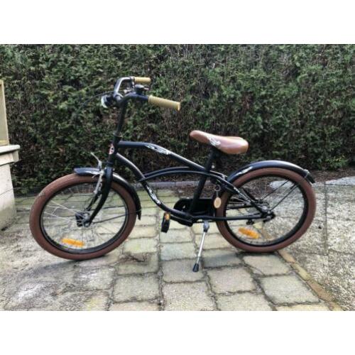 Jongensfiets 20 inch zwart