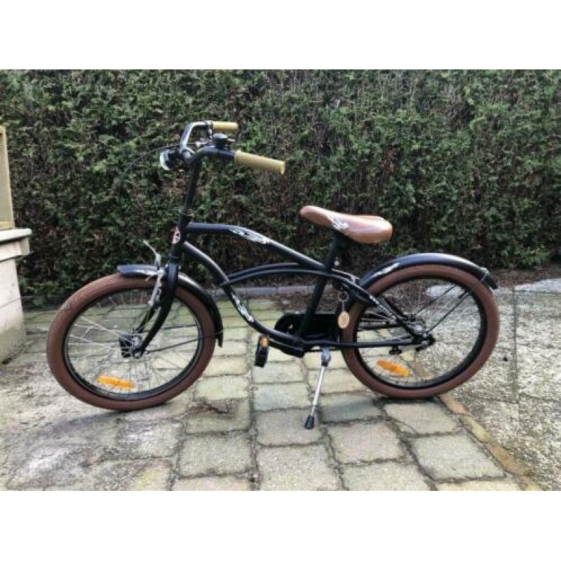 Jongensfiets 20 inch zwart