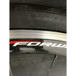 Carbon FFWD F4C wielset 10-speed compleet