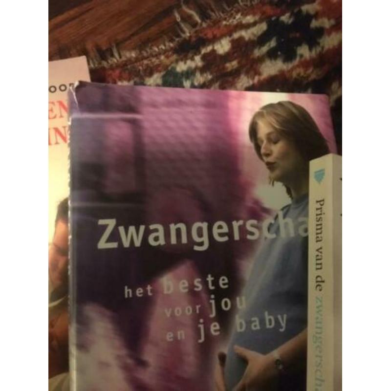 Diverse boeken over Zwangerschap en opvoeden