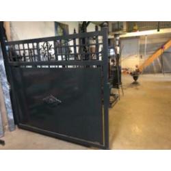 Wintersale tuinpoort/inrijpoort/sierpoort/gesloten poort