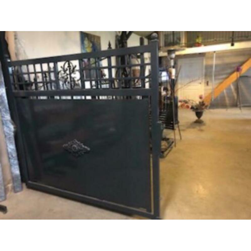 Wintersale tuinpoort/inrijpoort/sierpoort/gesloten poort