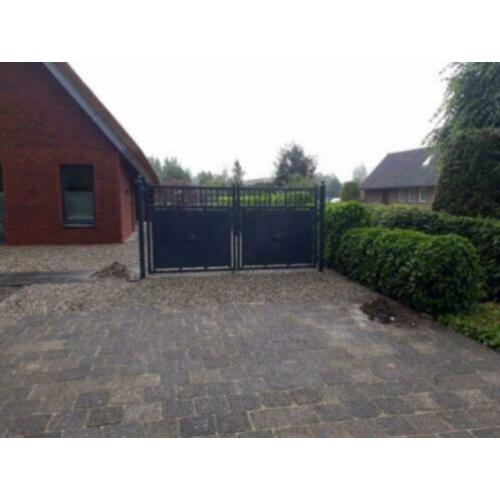 Wintersale tuinpoort/inrijpoort/sierpoort/gesloten poort