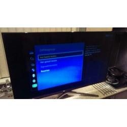 46 inch Samsung Smart tv met licht defect