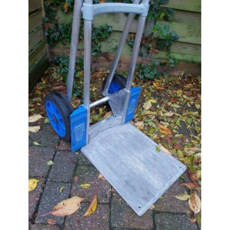 Expresso aluminium professionele steekwagen 150 cm z.g.a.n.