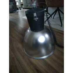 Grote industriële aluminium lamp 47cm doorsnede fabriekslamp