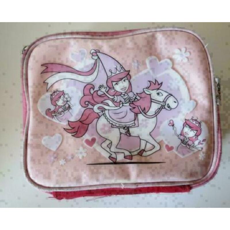 lunchtas princess Bugzz tas roze