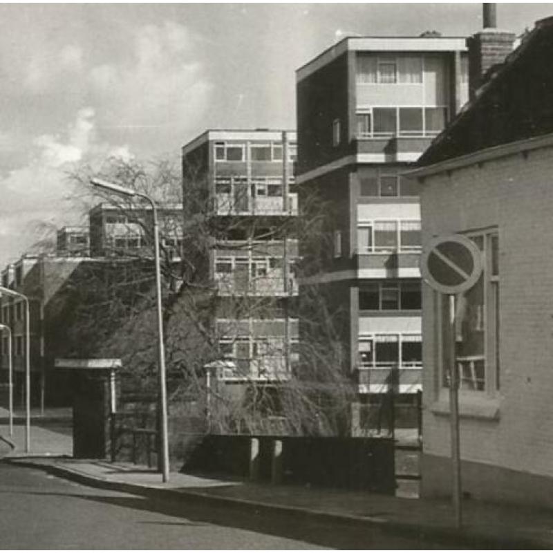 Foto Zaandam Troelstralaan ca 1960