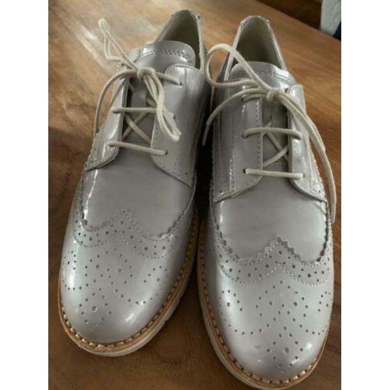 Gabor dames lack schoen grijs 38