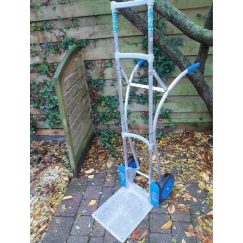Expresso aluminium professionele steekwagen 150 cm z.g.a.n.