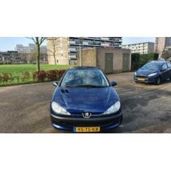 Peugeot 206 1.4 5D 2007 Blauw