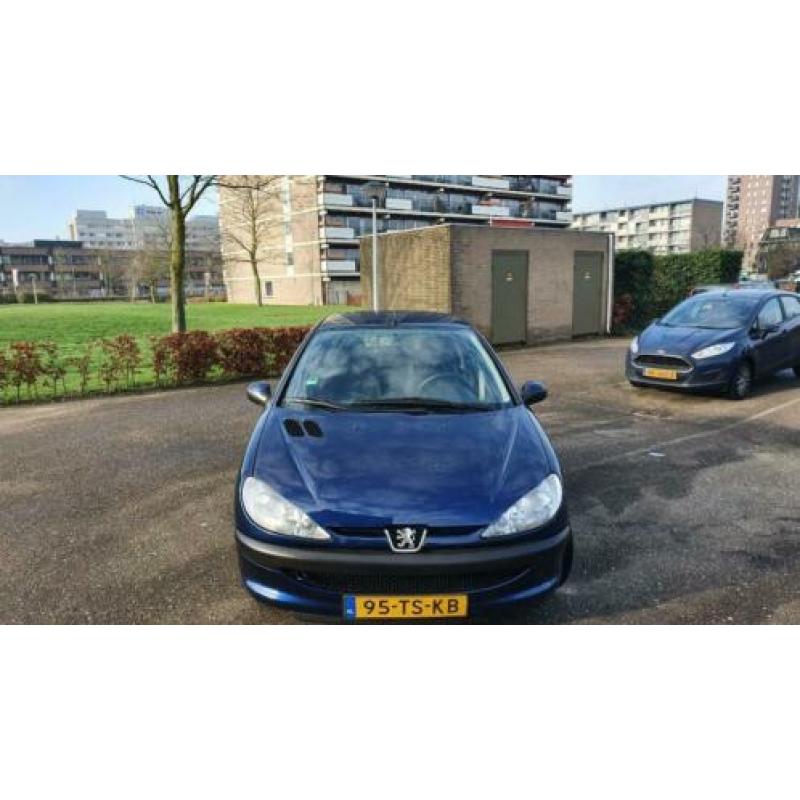 Peugeot 206 1.4 5D 2007 Blauw