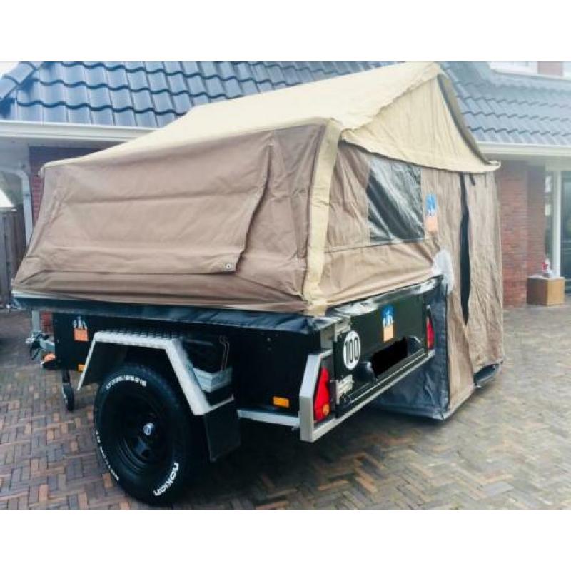 3DOG vouwwagen / tentrailer. Off-road Scoutdog. Compleet!