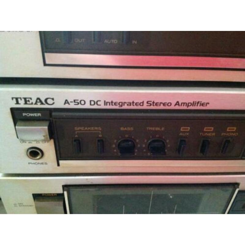 TEAC A-50 Stereo Integrated Amplifier ,T-50 AM/FM, V-33 Deek