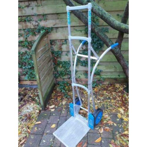 Expresso aluminium professionele steekwagen 150 cm z.g.a.n.