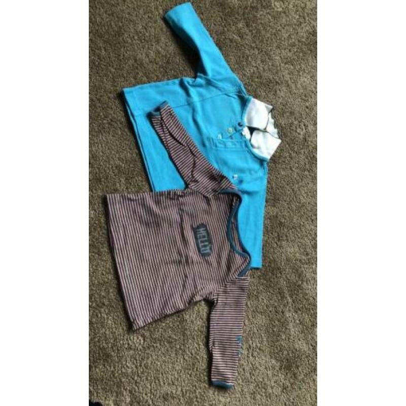 Hele mooie shirts babykleding mt 62! Zie foto’s €0,50 p st