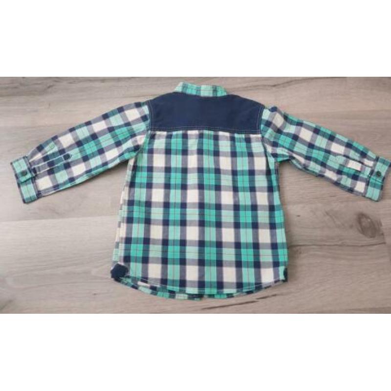Overhemdje mt 86 van H&M zgan!
