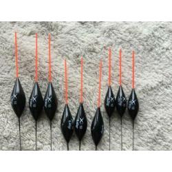 adv 265 / NIEUW serie 9 dobbers MATRIX