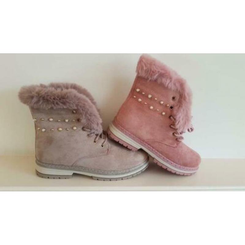 nieuw in doos warme gevoerde dames boots - maat 37 - € 14.95
