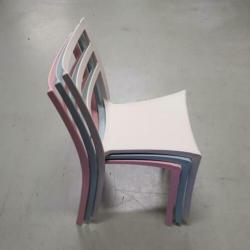 82 x Stapelstoelen restaurant stoelen vintage PP stoel 147