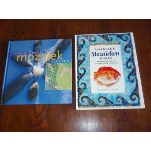 ?2 Boeken Mozaieken. Martin Cheek en Karin Hossack.